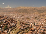 Erste Blicke auf Cusco.