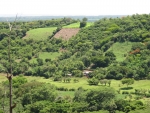 Landschaft kurz nach der Grenze zu Guatemala