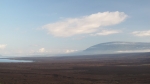 Caleta Tagus, Isla Isabella, Vulkan Darvin im Hintergrund