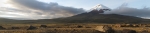 Ansicht von Vulkan Cotopaxi am Morgen.