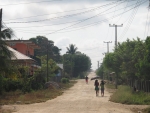 Grenzstadt la Frontera vor Guatemala.